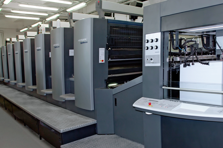 IUV IUV LED UV Curing system in Intermittent Offset Printing