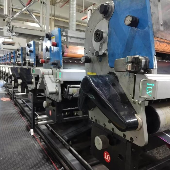 IUV-LED-UV-Curing-System-Upgrade-at-Gallus-ECS-340-Flexo-Printing-Press-for-CCL-Label