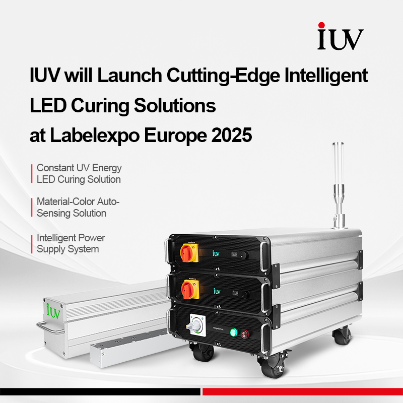 IUV will Launch Cutting-Edge Intelligent LED Curing Solutions at Labelexpo Europe 2025-2